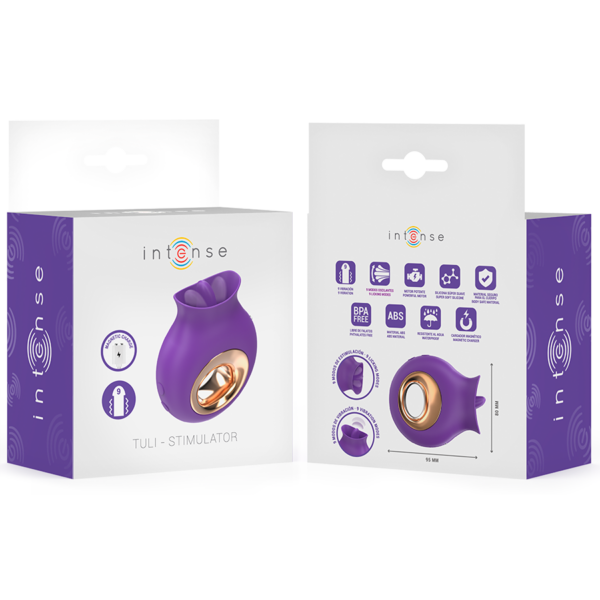 Intense Tuli — Clitoral Stimulator, Waterproof, Purple — Clitoral Stimulators — view 7