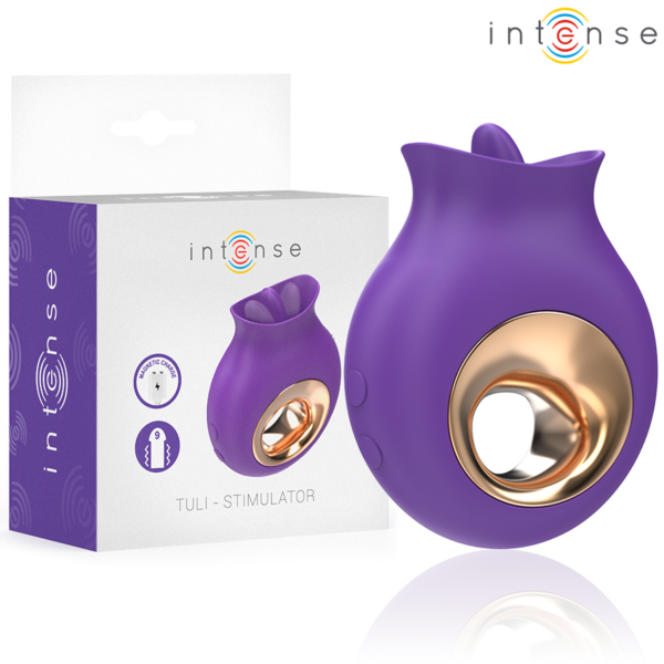 Intense Tuli — Clitoral Stimulator, Waterproof, Purple — Clitoral Stimulators