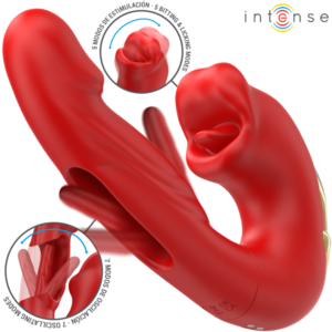 Intense Nathy — Vibrator, Waterproof, Red — Clitoral Stimulators — view 2