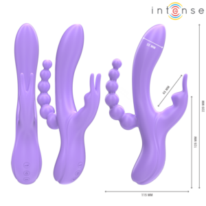 Intense Miko — Rabbit Vibrator, Waterproof, Purple — Rabbit Vibrators — view 3