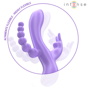 Intense Miko — Rabbit Vibrator, Waterproof, Purple — Rabbit Vibrators — view 4