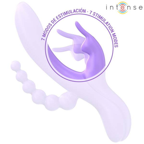 Intense Miko — Rabbit Vibrator, Waterproof, Purple — Rabbit Vibrators — view 6