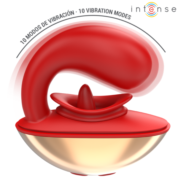 Intense Mariah — Rabbit Vibrator, Waterproof, Red — Rabbit Vibrators — view 4