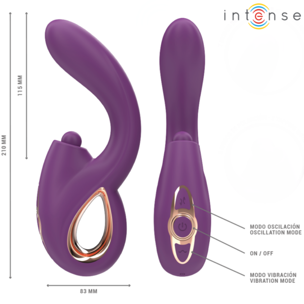 Intense Lali — G-Spot Vibrator, Waterproof, Purple — G-Spot Vibrators — view 6