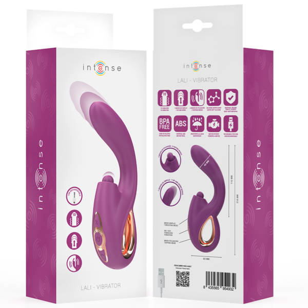 Intense Lali — G-Spot Vibrator, Waterproof, Purple — G-Spot Vibrators — view 8