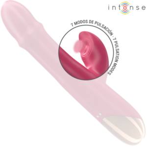 Intense Chloe — Clit Sucker, Waterproof, Red — Air Pulse Vibrators — view 4