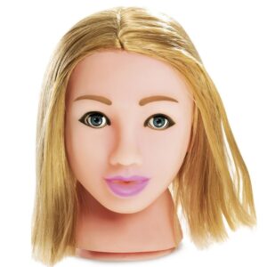 Extreme Toyz Fuck Me Mega Face — Oral Masturbator, Blonde — Textured Strokers