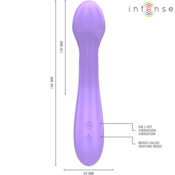 Intense Becky — G-Spot Vibrator, Heated, Purple — Classic Vibrators — view 6