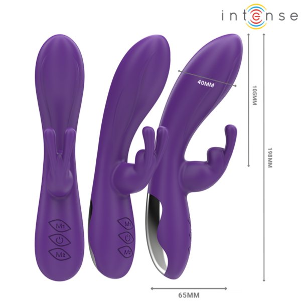 Intense Randall — Rabbit Vibrator, Rechargeable, Purple — Rabbit Vibrators — view 3