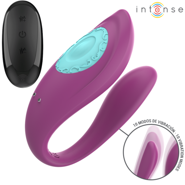 Intense Annie — Couples Vibrator, Remote Control, Purple — view 2