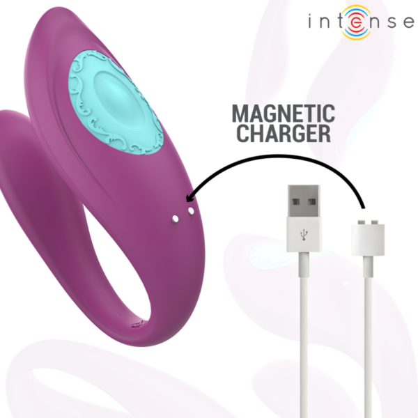 Intense Annie — Couples Vibrator, Remote Control, Purple — view 7