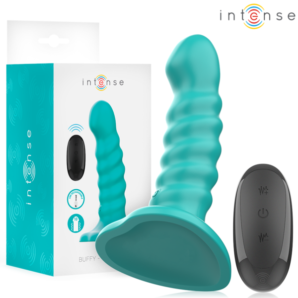 Intense Buffy — Vibrator, Remote Control, Blue — Remote Control Vibrators