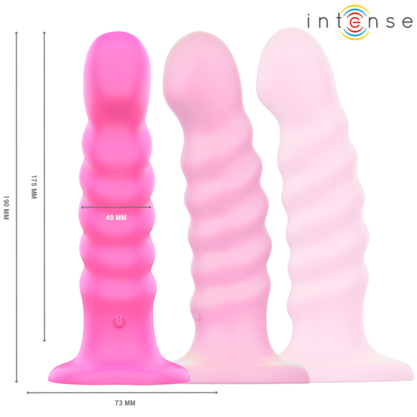Intense Cindy — Vibrator, Remote Control, Pink — Remote Control Vibrators — view 3