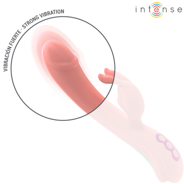 Intense Rachel — Rabbit Vibrator, Waterproof, Pink — Rabbit Vibrators — view 6