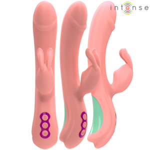 Intense Rachel — Rabbit Vibrator, Waterproof, Pink — Rabbit Vibrators — view 3