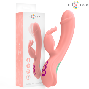 Intense Rachel — Rabbit Vibrator, Waterproof, Pink — Rabbit Vibrators