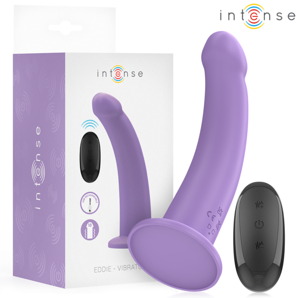Intense Eddie — Vibrator, Remote Control, Purple — Remote Control Vibrators