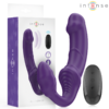 Intense Jill — Strapless Strap-On, Remote Control, Purple — Couples