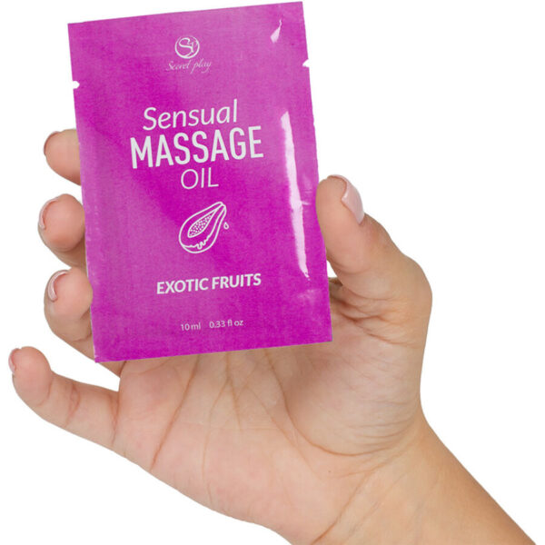 Secretplay Exotic Fruits Sachet — Massage Oil, 10 ml — Body Massage Oils — view 2