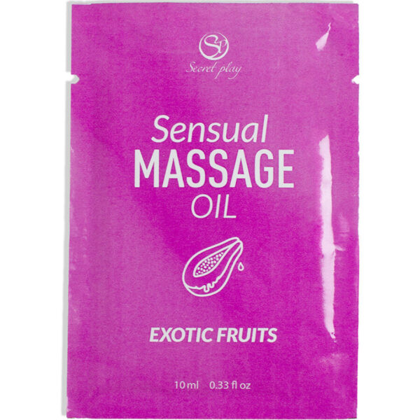 Secretplay Exotic Fruits Sachet — Massage Oil, 10 ml — Body Massage Oils