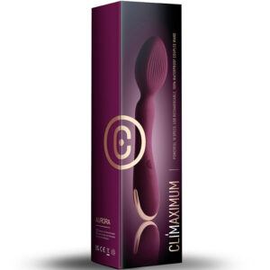 Climaximum Aurora — Wand Massager, Rechargeable, Burgundy — Vibrators — view 3
