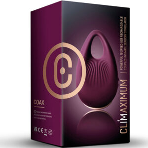 Climaximum Coax — Finger Vibrator, Rechargeable, Burgundy — Finger Vibrators — view 4