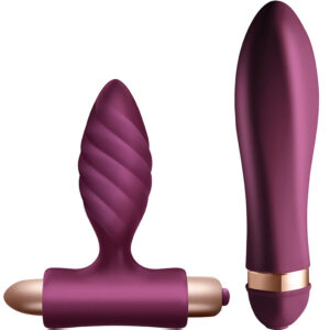 Climaximum Desire — Sex Toy Kit, Burgundy — Sex Toy Kits & Sets