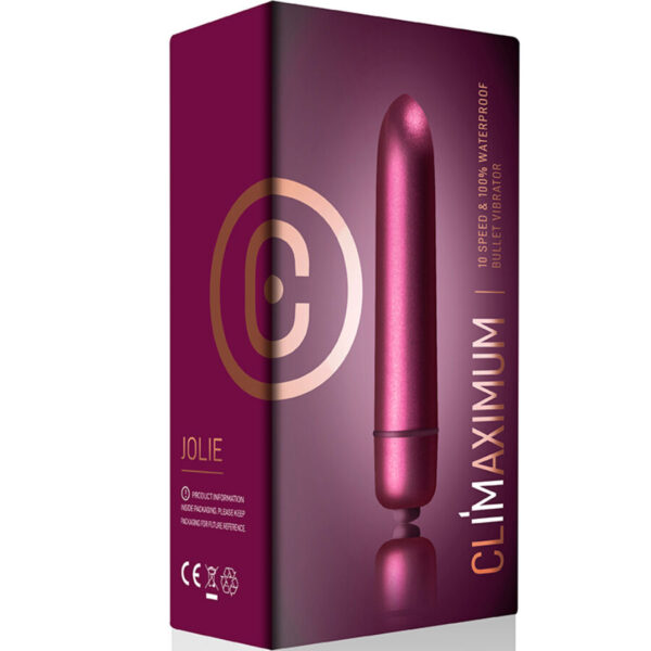 Climaximum Jolie Mini — Bullet Vibrator, Waterproof, Pink — Bullet Vibrators — view 3