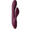 Climaximum Lyanna — Rabbit Vibrator, Rechargeable, Burgundy — Clitoral Stimulators