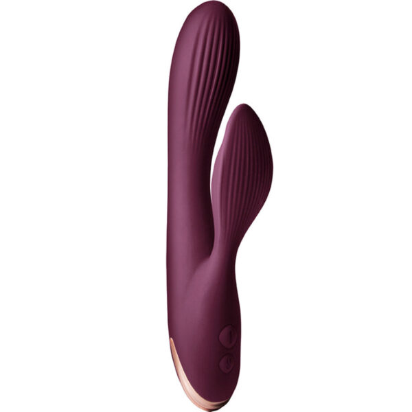 Climaximum Lyanna — Rabbit Vibrator, Rechargeable, Burgundy — Clitoral Stimulators
