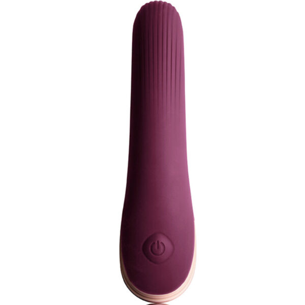 Climaximum Mia Discreet — Vibrator, Silicone, Burgundy — Classic Vibrators
