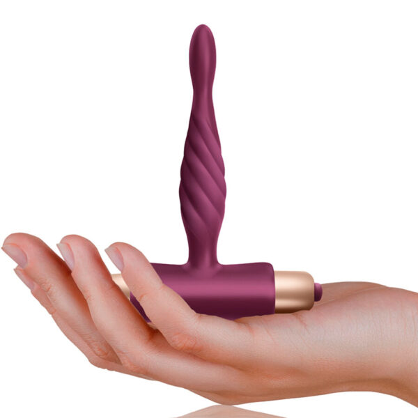 Climaximum Pharos Beginner — Vibrating Butt Plug, Burgundy — Anal — view 2