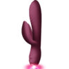 Climaximum Spirit — Rabbit Vibrator, Silicone, Burgundy — Clitoral Stimulators