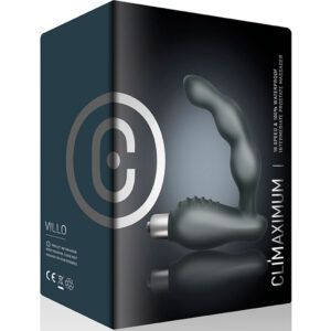 Climaximum Villo Stepped — Prostate Vibrator, Waterproof, Grey — Anal — view 2
