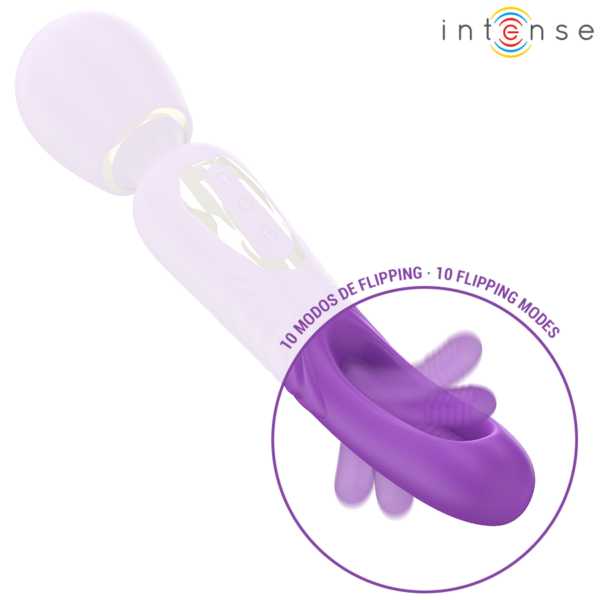 Intense Christy — Wand Massager, Waterproof, Purple — Handheld Massagers — view 6