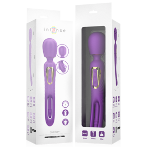 Intense Christy — Wand Massager, Waterproof, Purple — Handheld Massagers — view 3