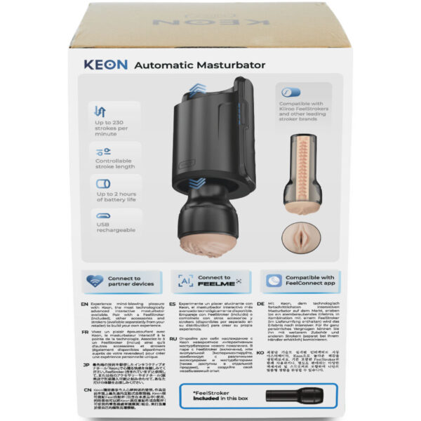 Kiiroo Keon WiFi Combo — Automatic Masturbator, App-Controlled — Automatic Masturbators — view 4