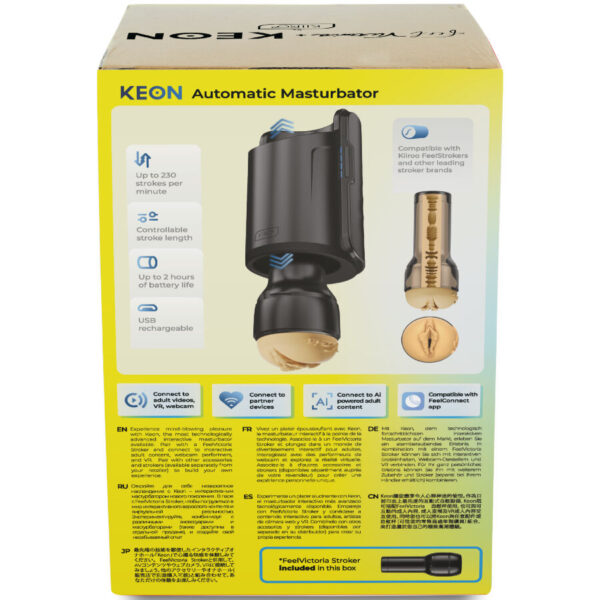 Kiiroo Keon Victoria June — Automatic Masturbator — Automatic Masturbators — view 4