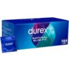 Durex Natural Slim Fit Basic — Snug Fit Condoms, 144 Pack — Bulk Condom Packs