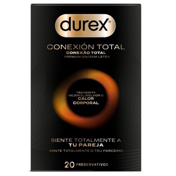 Durex Total Connection — Non-Latex Condoms, 20 Pack — Condom Multipacks