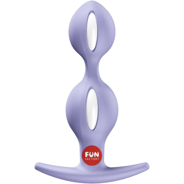 Fun Factory B-Balls Duo — Butt Plug, Purple — Anal — view 3