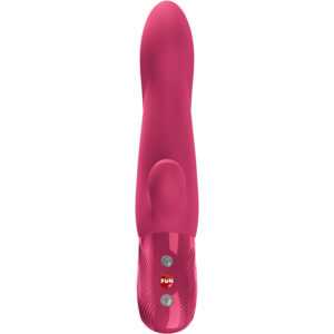 Fun Factory Bi Stronic Arc — Thrusting Vibrator, Raspberry — Rabbit Vibrators — view 3