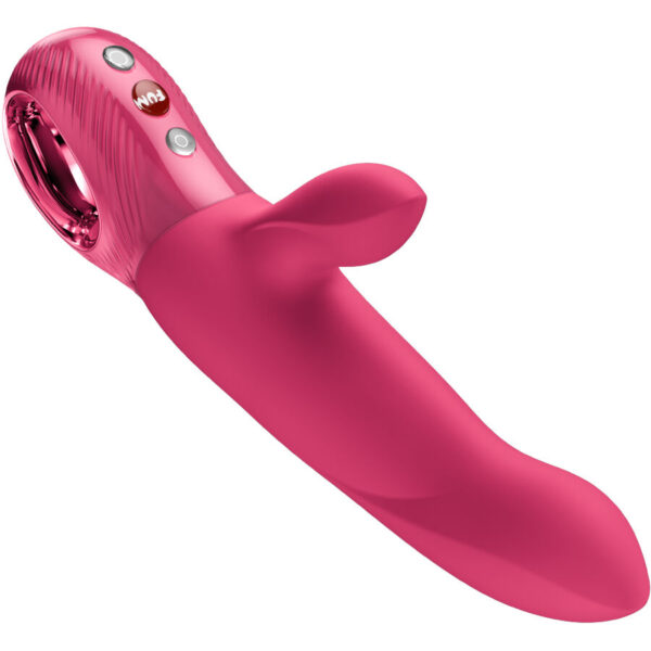 Fun Factory Bi Stronic Arc — Thrusting Vibrator, Raspberry — Rabbit Vibrators — view 2