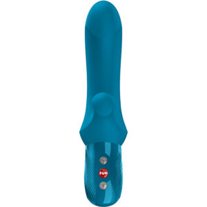 Fun Factory Bi Stronic Curve — Thrusting Vibrator, Aquamarine — Rabbit Vibrators — view 2