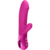 Fun Factory Bi Stronic Embrace — Thrusting Vibrator, Magenta — Rabbit Vibrators