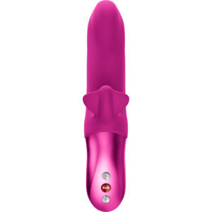 Fun Factory Bi Stronic Fusion — Thrusting Vibrator, Magenta — Clitoral Stimulators — view 2