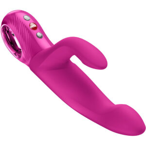 Fun Factory Bi Stronic Immerse — Thrusting Vibrator, Magenta — Rabbit Vibrators — view 2