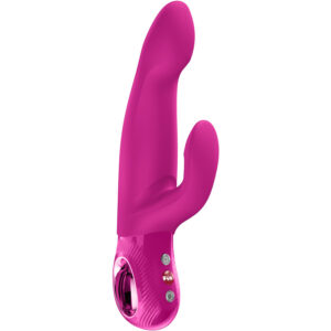 Fun Factory Bi Stronic Immerse — Thrusting Vibrator, Magenta — Rabbit Vibrators