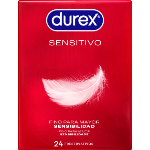 Durex Sensitive Soft — Ultra Thin Condoms, 24 Pack — Condom Multipacks