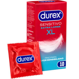 Durex Sensitive XL — XL Condoms, 10 Pack — Condom Multipacks